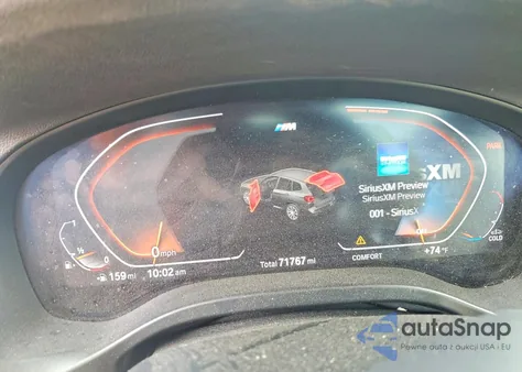 2022 BMW X3 Sdrive30I z USA, uszkodzony, nr VIN 5UX43DP03N9M71342